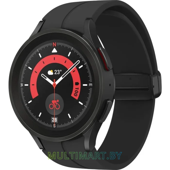 Умные часы Samsung Galaxy Watch 5 Pro 45 мм (черный титан)